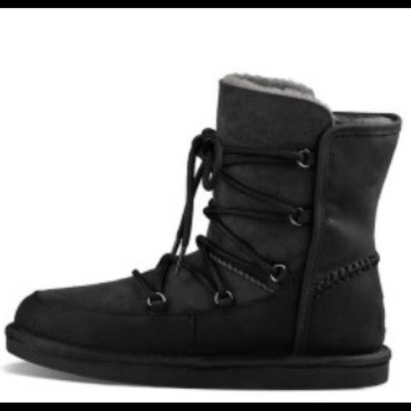 🤖SOLD 🤖 NIB Black UGG Lodge Boot - Size 11 - Picture 3 of 6